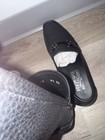 Salvatore Ferragamo Grandioso Gancini - Men’s Size 9 1/2 Loafers - Nero Pebble — photo 7