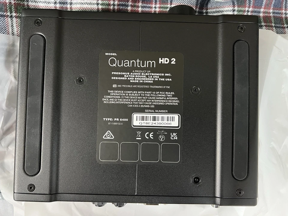 Presonus Quantum HD2 20 x 24, 32-bit / 192 kHz USB-C Audio Recording Interface - Image 4 of 4