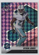 2021 Panini Mosaic Purple Mosaic Prizm 14/49 Byron Jones #127 0vc5