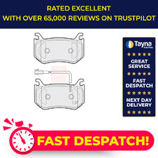 Brake Pads Set fits ALFA ROMEO STELVIO 949 2.9 Rear 2017 on 0077367666 77367666