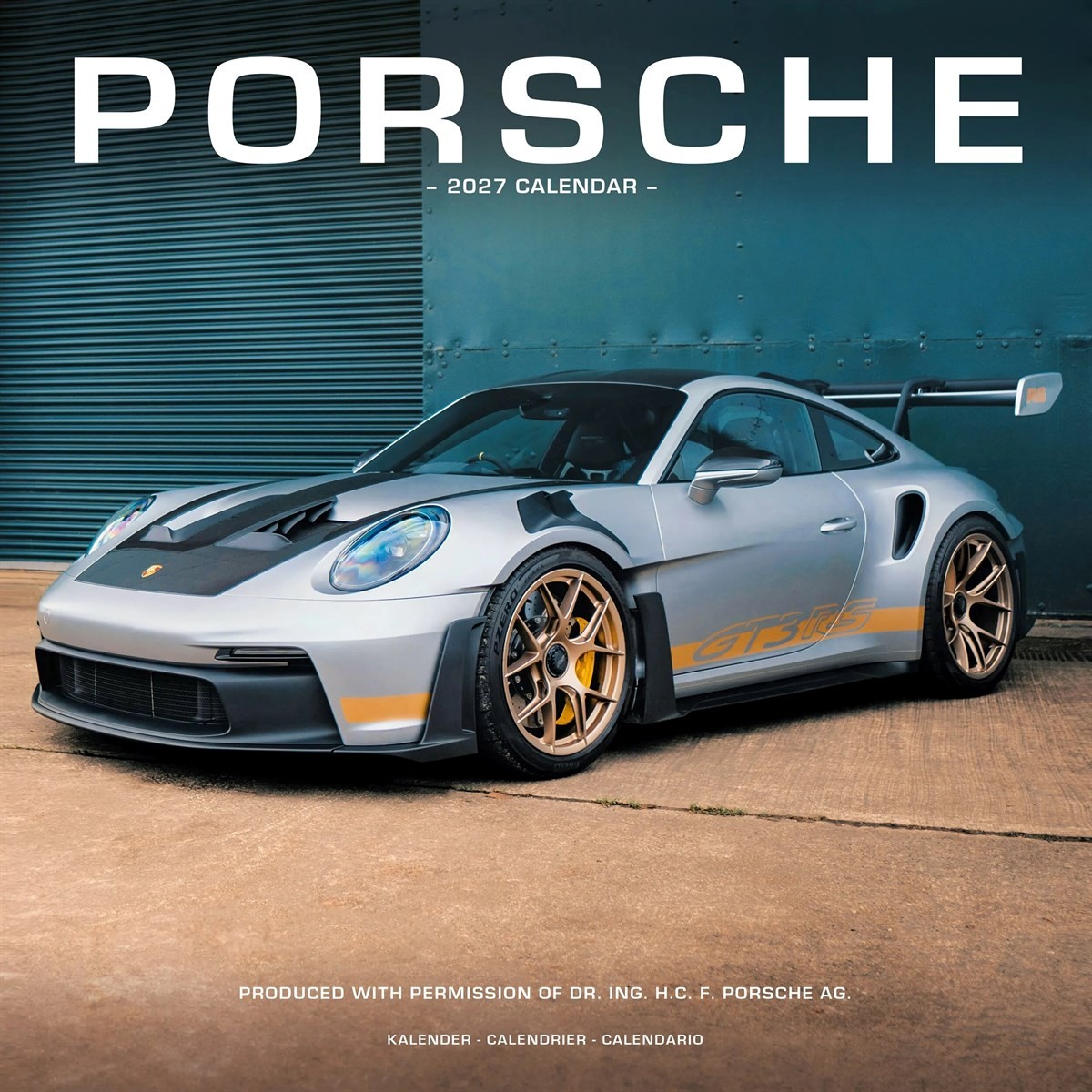 Porsche Calendar 2027, Wall Calendars, Month To View, Transport, Gift