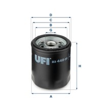 ÖLfilter Ufi 23.449.00 Anschraubfilter FüR Fiat Alfa Lancia Doblo Marea 46805832