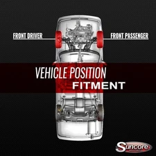 For Chevy Silverado 3500 HD 11-18 Shock Absorber Front Driver or Passenger Side