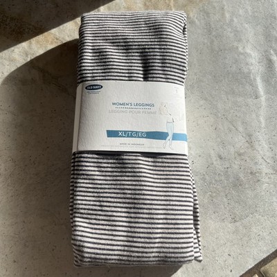 Old Navy Womens Tights Two Tone Pin Stripe Size XL New