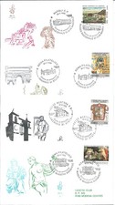 1995 FDC VENETIA 841 ITALIA MUSEI NATIONAUX LETTRE 1er JOUR MF15611