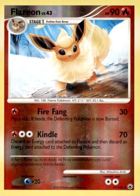 Flareon [Reverse Holo] #19 (Majestic Dawn (2008))