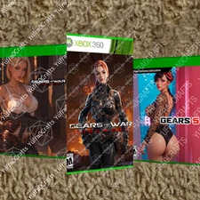 Gears of War XBOX Series CUSTOM COVER ARTS NO GAMES NO CASES