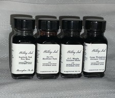 Birmingham Pen Company Pen Nibs Ink Lot Of 4 Writing Inks Art Supplies