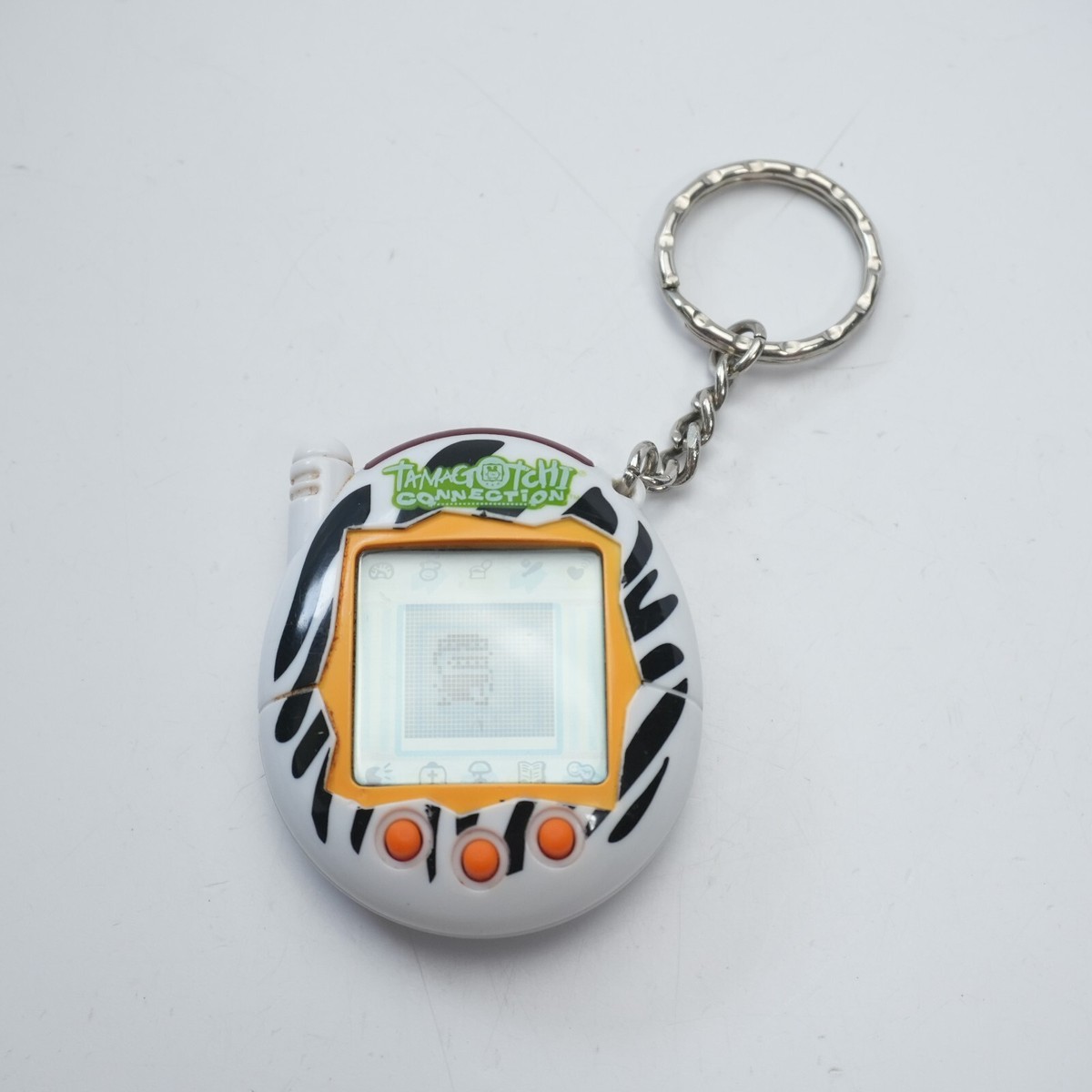 2004 Bandai Tamagotchi Connection Yellow Zebra Working With New