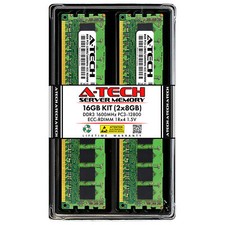 16GB 2x 8GB PC3-12800R RDIMM Dell PowerEdge C8220 R420 R715 R720 R820 Memory RAM