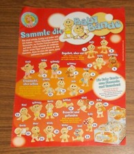 Seltene Werbung Simba BABY-BANDE Sammelfiguren #1 2008