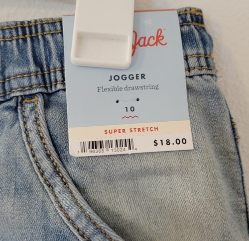 Cat & Jack Girl Youth Sz 10 Super Stretch Jogger Drawstring Pants - Picture 4 of 4
