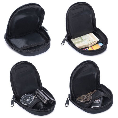 Tactical Molle Small Pouch Waist Gear Bag Pack EDC Utility Coin Purse Key Case - Picture 5 of 26