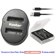 Kastar Battery Dual USB Charger for Kodak LB-080 Kodak PIXPRO SP1 PIXPRO SP1 HD