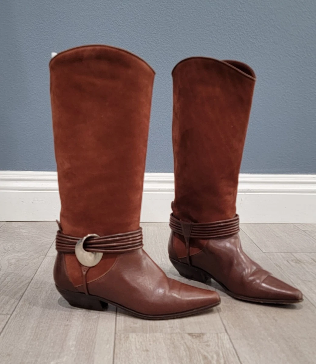 Via spiga cheap brown boots