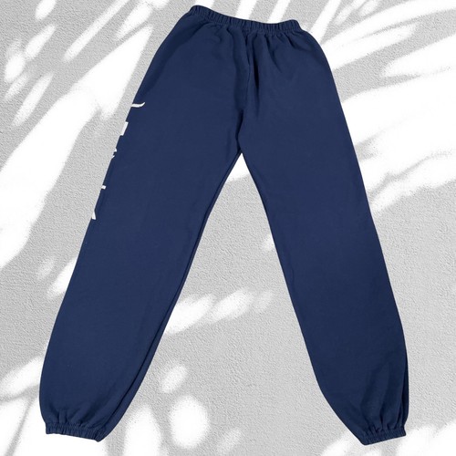 Jerzees Jogger Sweatpants Youth Boys XL Blue NCLA Charter School Graphic - Picture 3 of 10