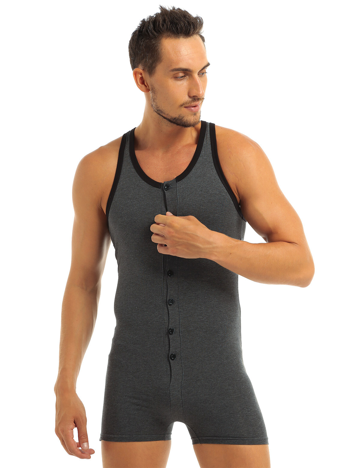 Sexy Mens Mankini Swimsuit U Convex Pouch Bodysuit Shorts For Sports, Sleepwear, Wrestling Singlet Underwear From Yodyhs, $14.51