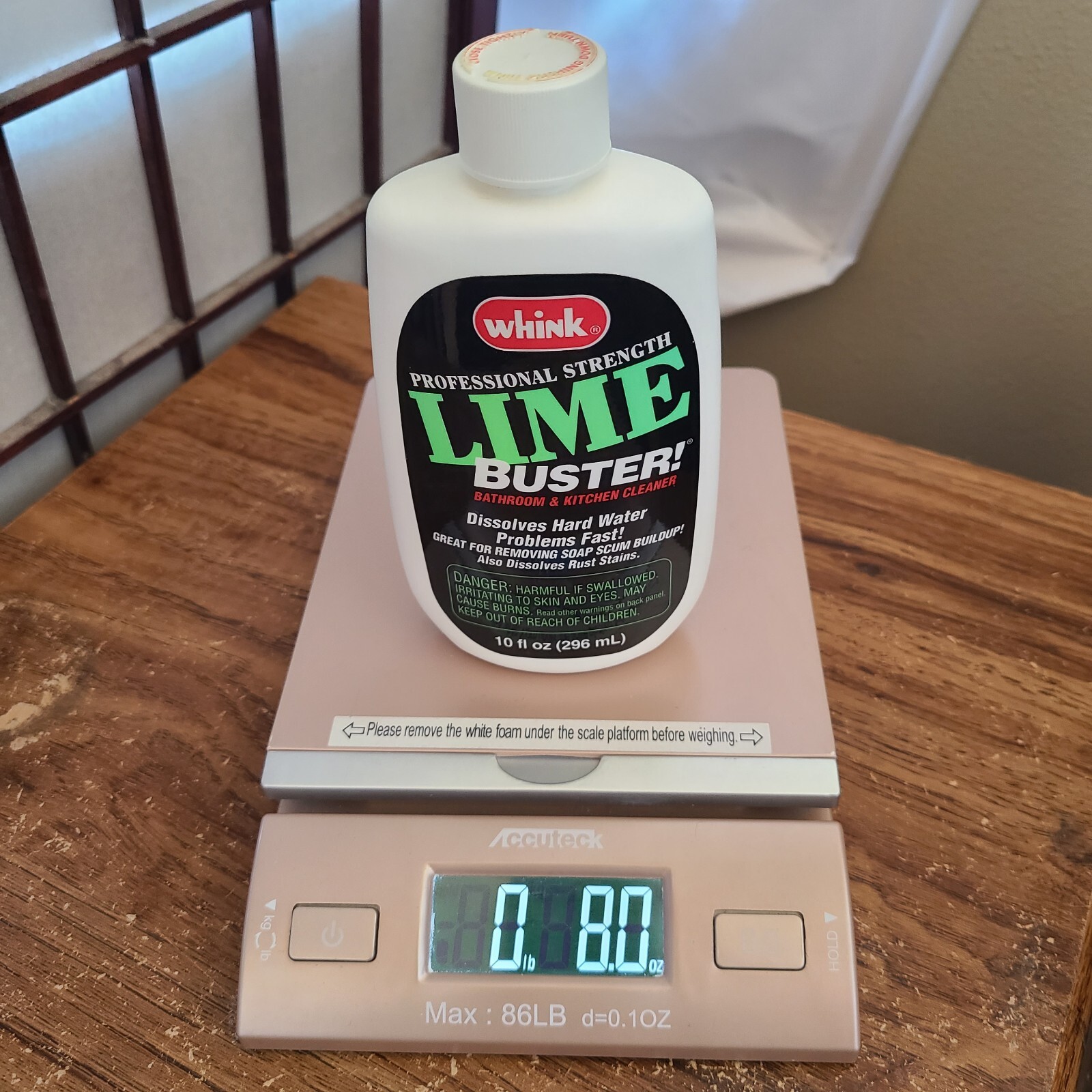 Vintage Whink Professional Strength Lime Buster Cleaner Discontinued 1999 Prop