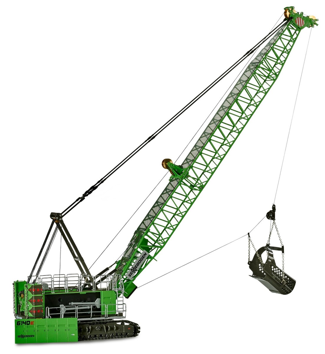Sennebogen 6140E HD Crawler Crane Dragline - Ros 1:50 Scale Model
