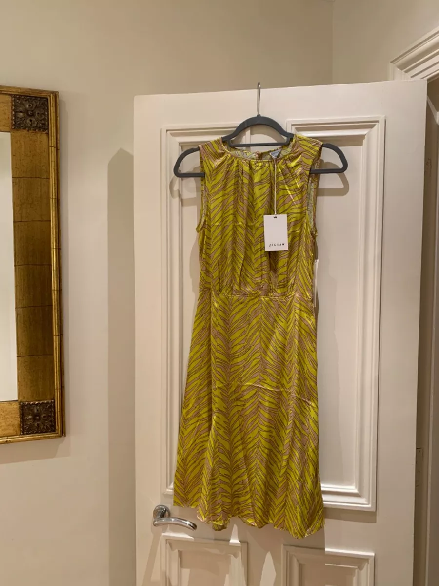 Jigsaw silk store dress