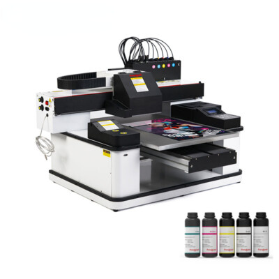 6090 UV Flatbed Printer Machine A1 UV Printer with 3 EPSON TX800 XP600 Printhead