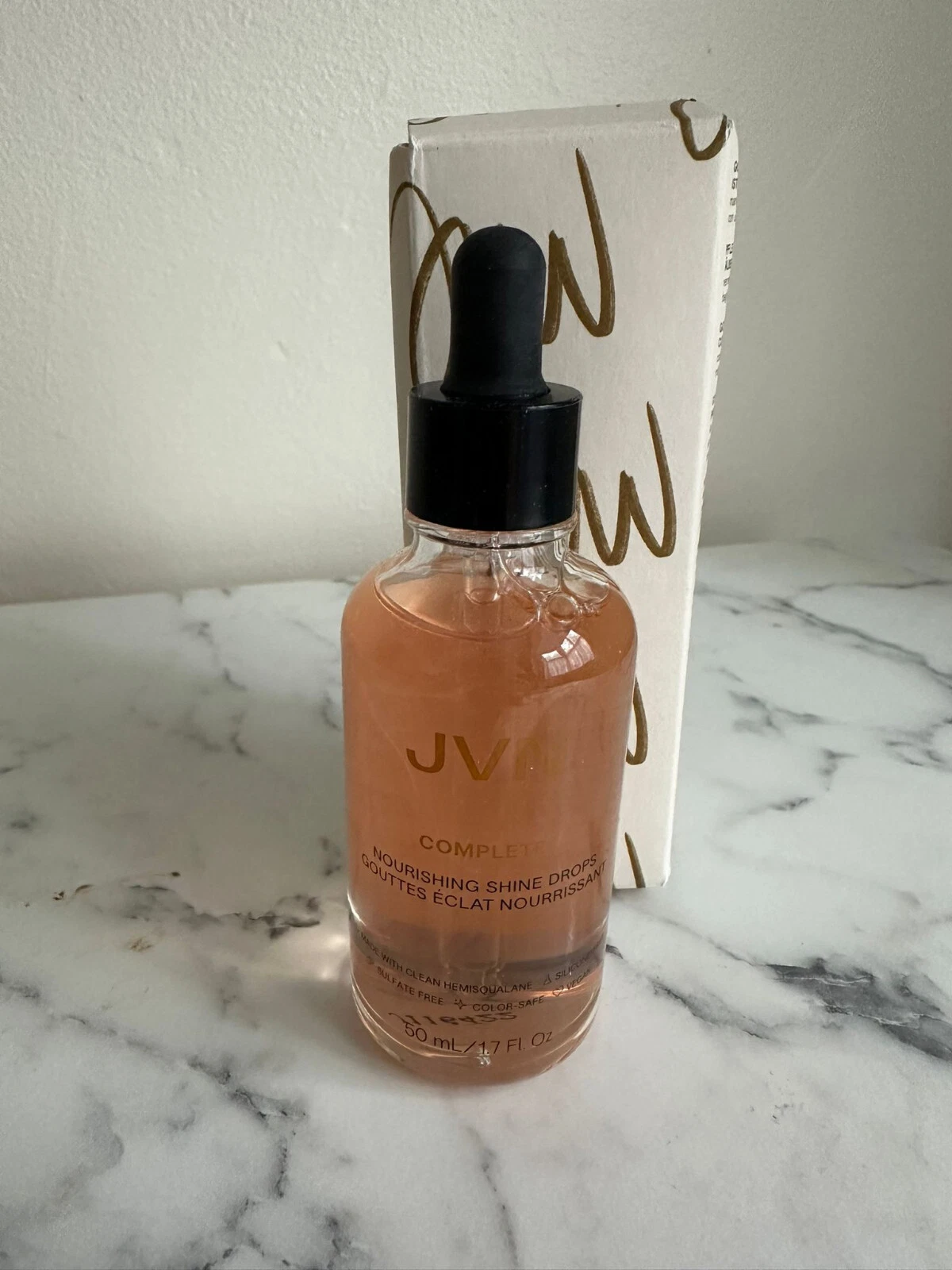 JVN HAIR COMPLETE NOURISHING SHINE DROPS 50ml - NEW