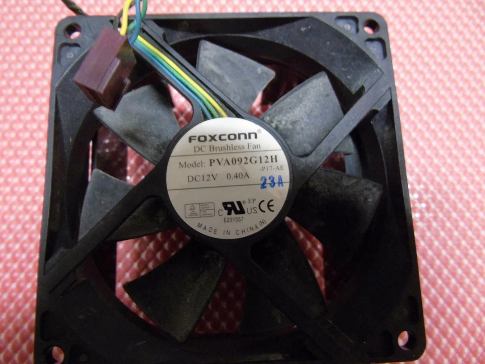 HP Compaq 6200 Pro SFF Desktop Front Cooling Fan w/ Shroud  - PVA092G12H-P17-AE - Image 2 of 4