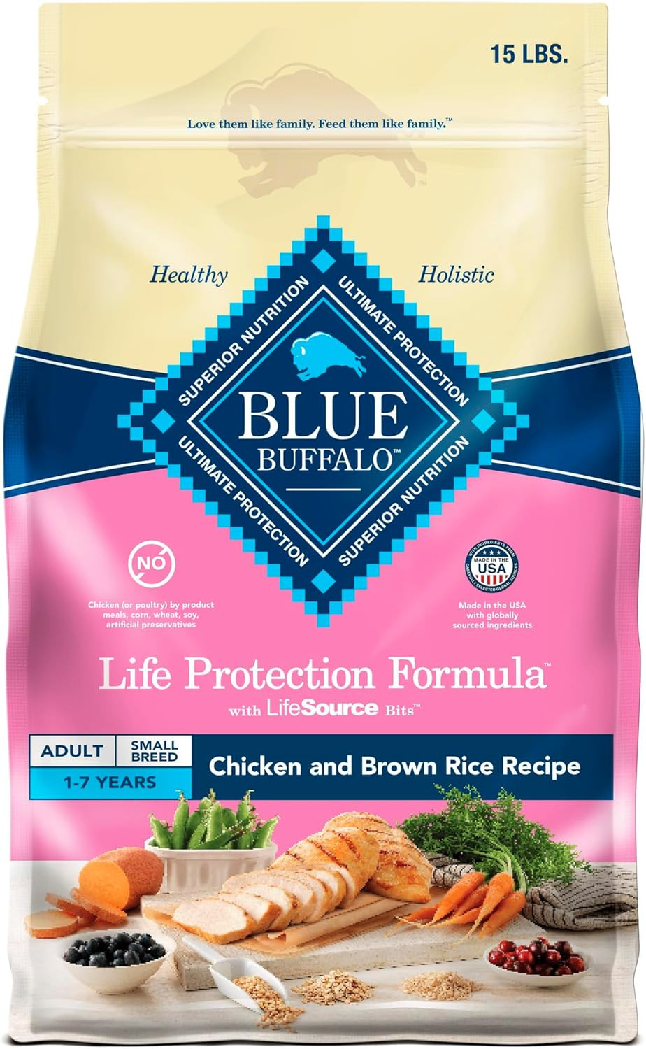 Chicken & Brown Rice High Energy 15lb Bag