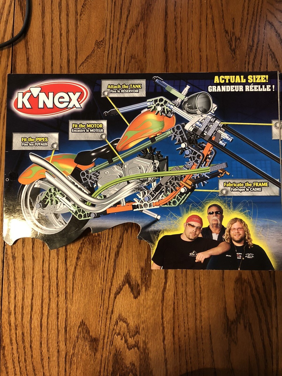 Orange County Choppers ラグ・カーペット K'NEX Orange County Choppers Paulie's Super Stretch Bike BRAND NEW