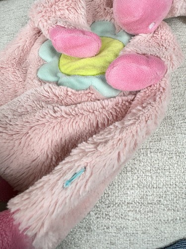 Douglas Baby Cuddle Giocattolo Shshlumpia Rosa Giraffa Peluche Coperta di Sicurezza Lovey 19" - Foto 4 di 4