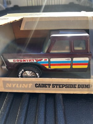 c1975 Vintage NYLINT Cadet Sidestep Dump #790 NIB - NOS 11” long