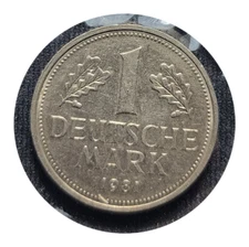 1981 F GERMAN 1 MARK COMBINE SHIPPING