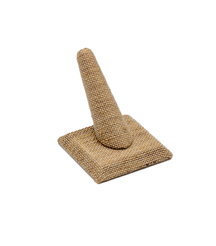 Countertop Finger Shaped Ring Display Stand Showcase Square Base Ring ...