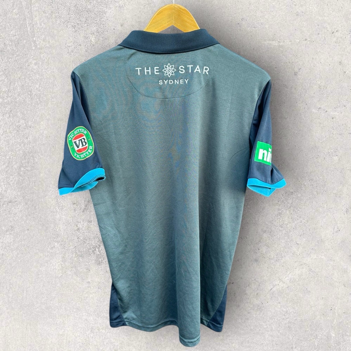 NSW BLUES VB STATE OF ORIGIN POLO SHIRT Rugby League Small