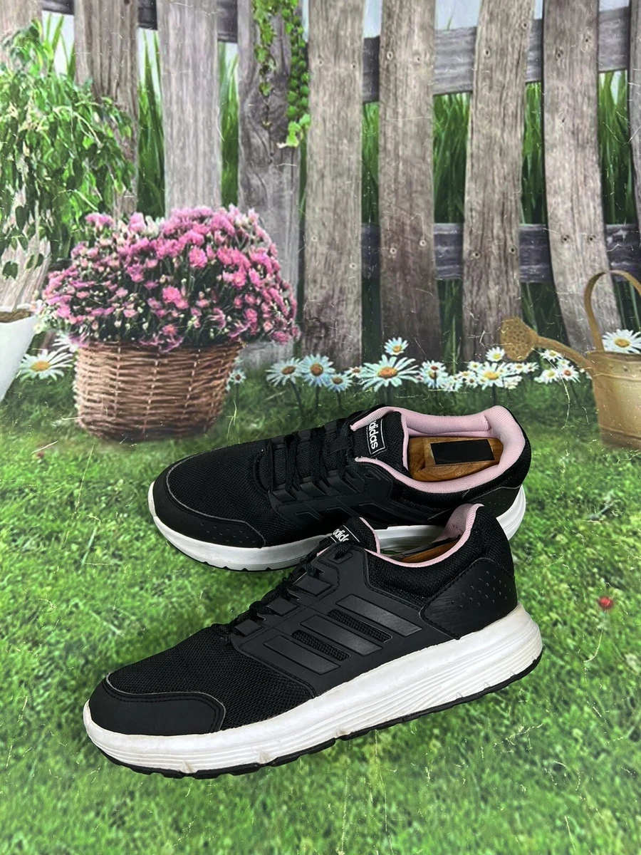 Adidas Galaxy 4 Size 8.5 Women s F36183 Black Running Shoes Lace Up Low Top