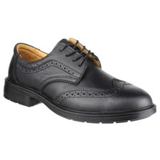 Image of Mens Amblers Brogue Safety Shoes Steel Toe. Lace-Ups