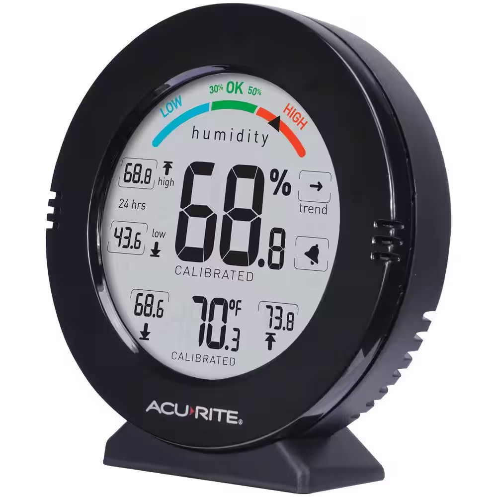 Pro Accuracy Indoor Temperature and Humidity Monitor with Al