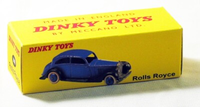DINKY TOYS 30B ROLLS ROYCE BOITE CRÉATION VIDE