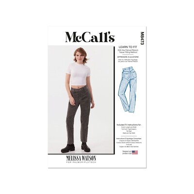 McCalls Schnittmuster M8473 - Hose - Jeans - Damenjeans