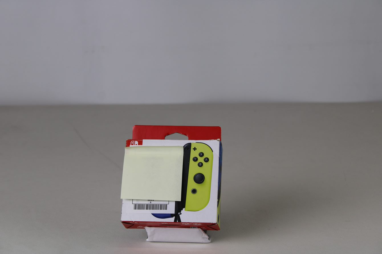 NINTENDO Switch JoyCon Wireless Controllers Blue & Yellow REFURBB