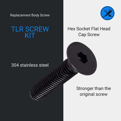 Streamlight TLR-7/7A/SUB Mounting Screw #4-40 w/ 5 Color Washers