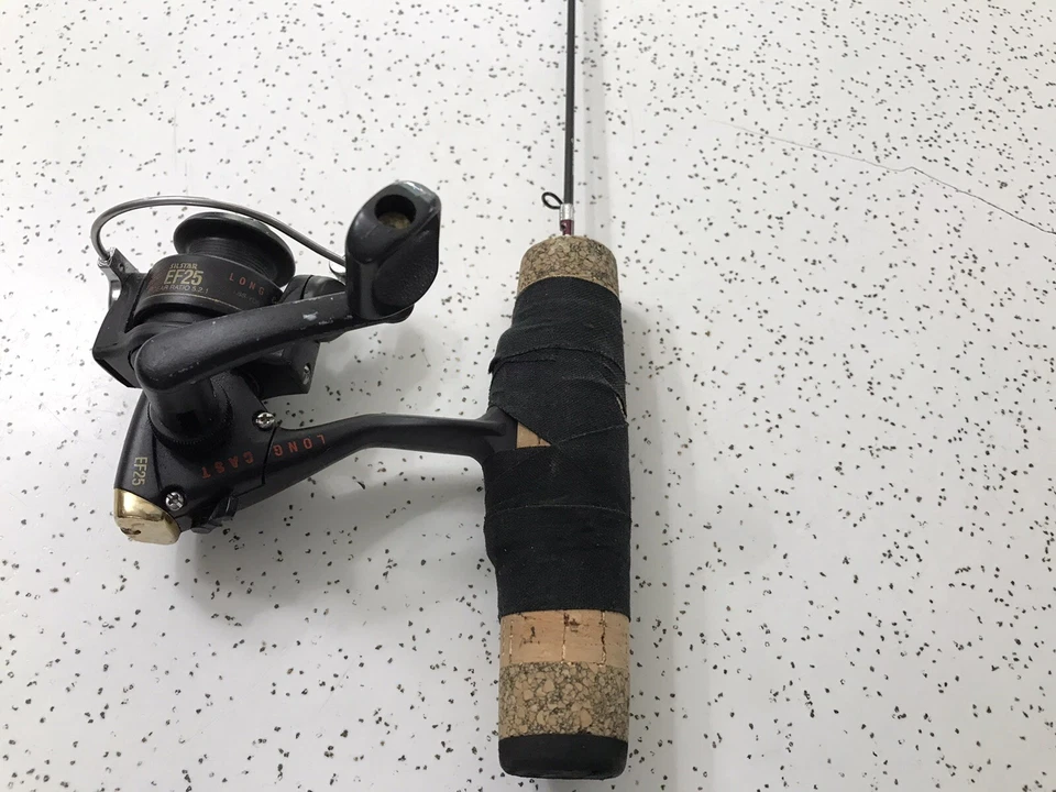 Frabril 26” Light Ice Fishing Rod & Silstar Reel Combo Good Used Condition - Image 2 of 4