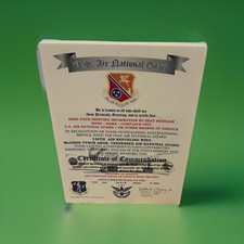 AIR NATIONAL GUARD - TN / 134TH AIR REFUELING WING~CERTIFICATE OF COMMENDATION