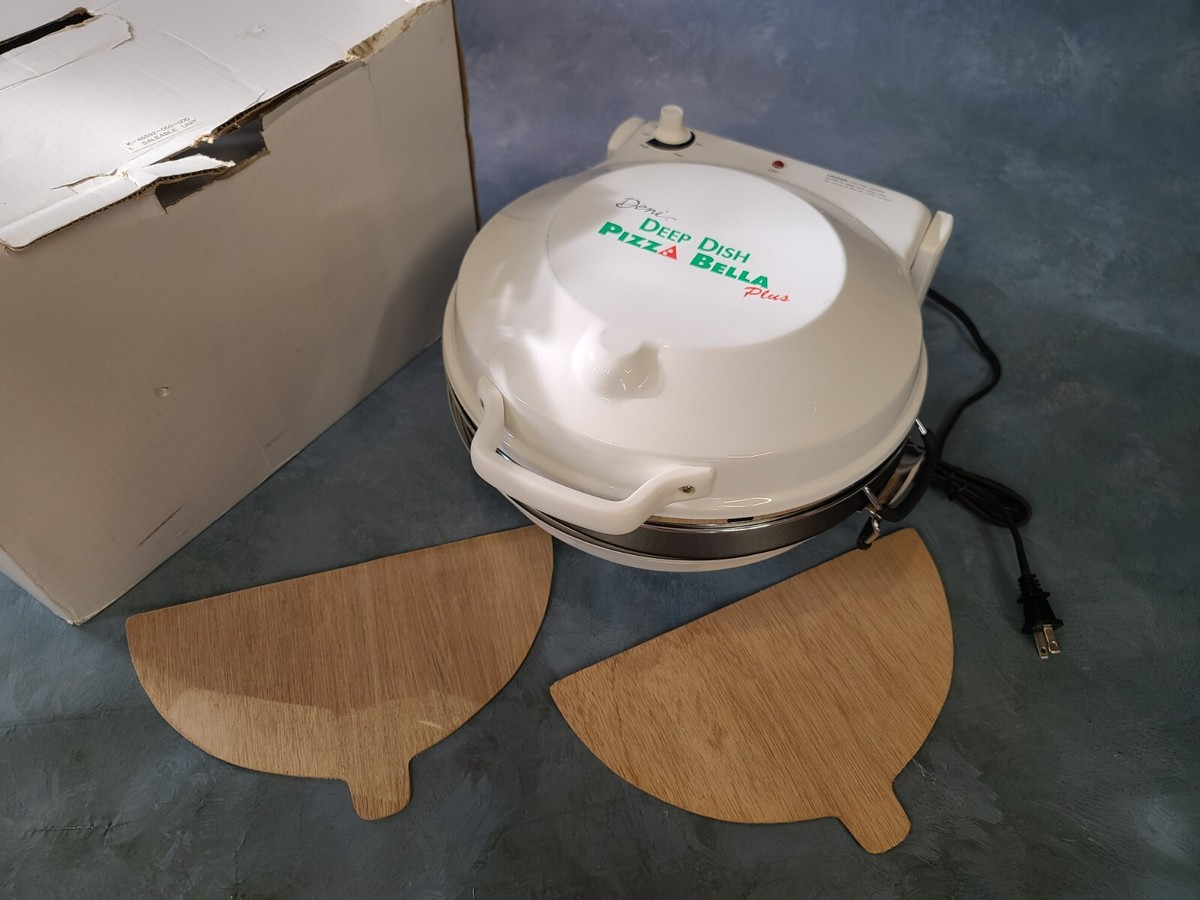 NEW Deni Deep Dish Pizza Bella Plus #2200 Oven With Stone & Pan 10