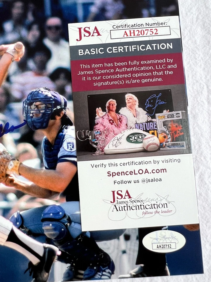 Lou Piniella Yankees Signed Autographed 8x10 Photo JSA COA 3x World Series Champ - Image 3 of 4