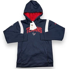 Nike Houston Texans Youth Hoodie Size L 14/16  Blue 9Z1B7FE9W-TEX Women's Men's