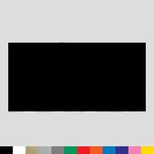 Rectangle Vinyl Die Cut Decal Sticker - Shape