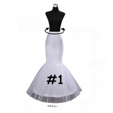 Crinoline Hoopless Underskirt Wedding Petticoat Fishtail Mermaid