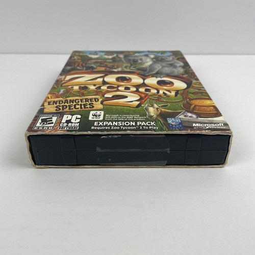 Zoo Tycoon 2 Endangered Species Expansion Pack CIB Complete W/Manual - Picture 3 of 15