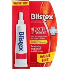 BLISTEX Medicated Ointment 0.35 OZ (New)